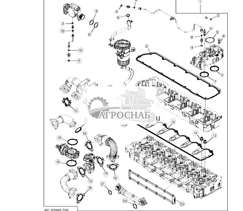 9901 Комплект прокладок двигателя (34) - ST921119 784.jpg